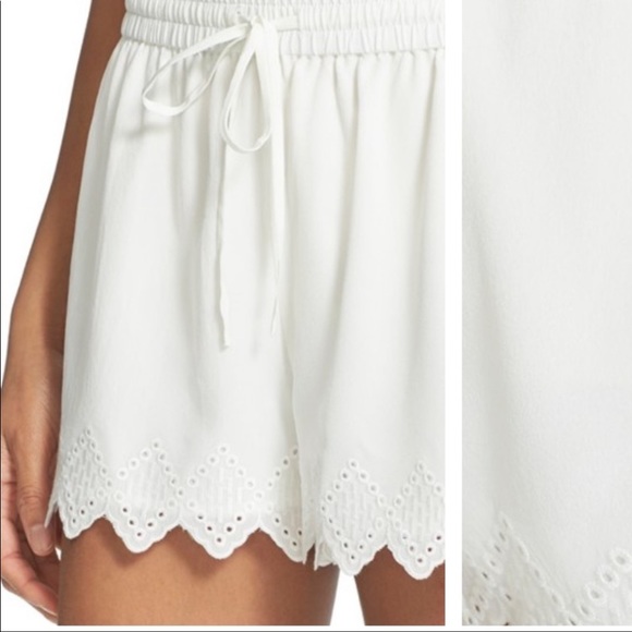Joie Silk Harini Eyelet Lace Shorts size XXS - Picture 11 of 14